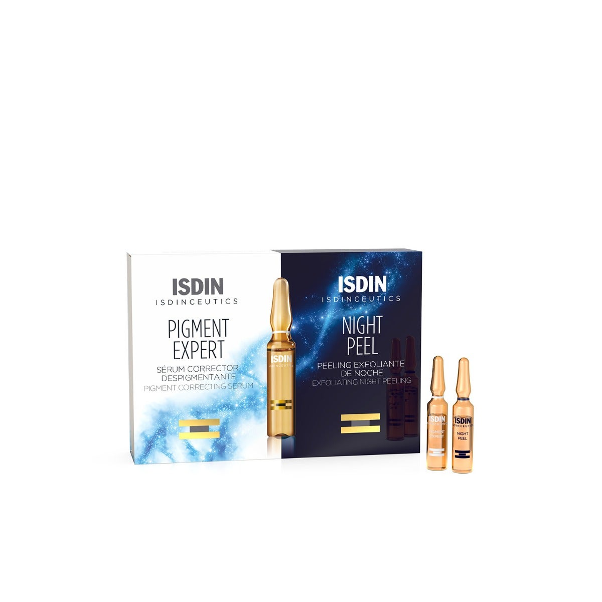 Isdin Isdinceutics Pigment Expert E Night Peel 10 Ampollas Día + 10 Ampollas Noche-3