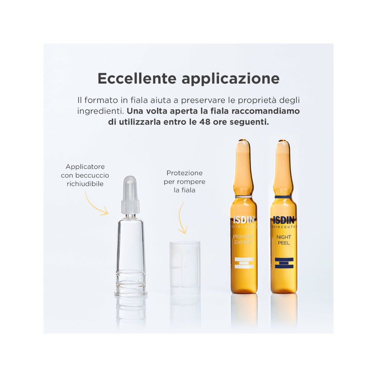 Isdin Isdinceutics Pigment Expert E Night Peel 10 Ampollas Día + 10 Ampollas Noche-9