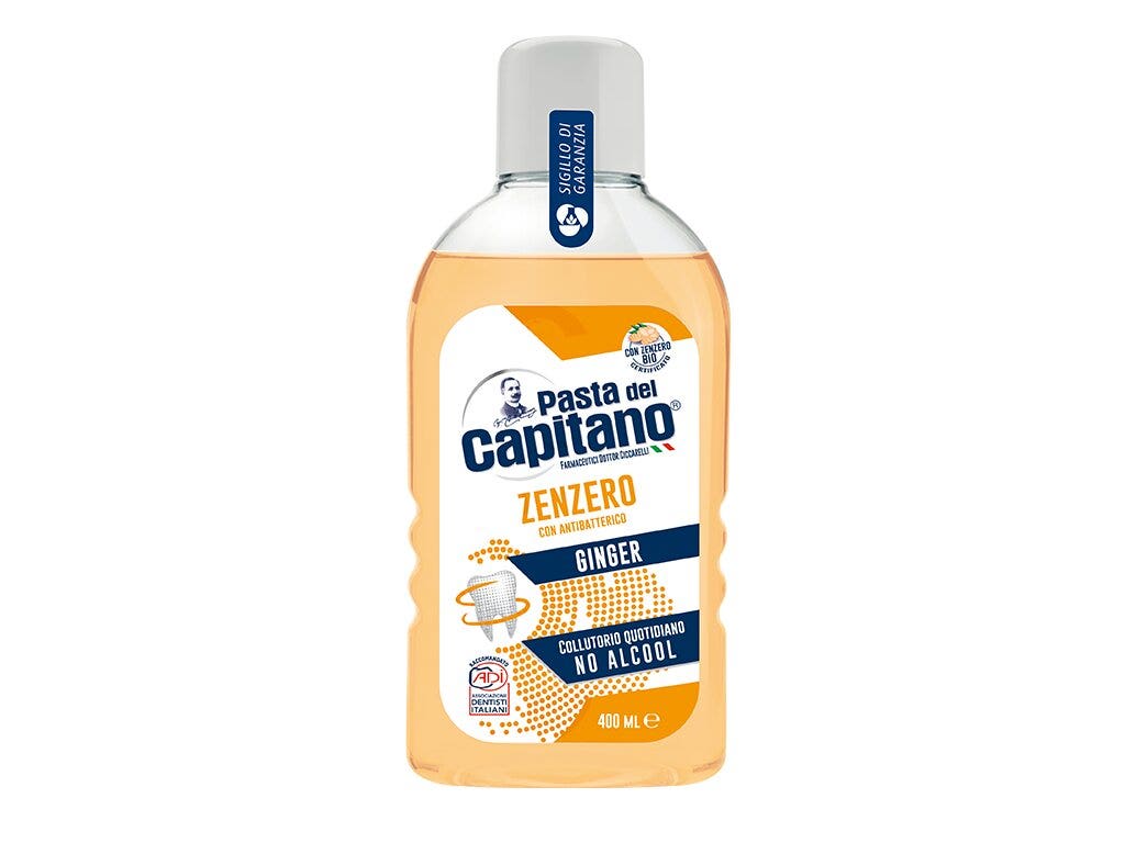 Captain's Paste Enjuague Bucal Jengibre 400ml-1