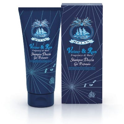 Helan Vetiver Rum Champú Gel de Ducha Perfumado 200ml-2