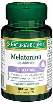 Nature's Bounty Melatonina 100 tabletas-1