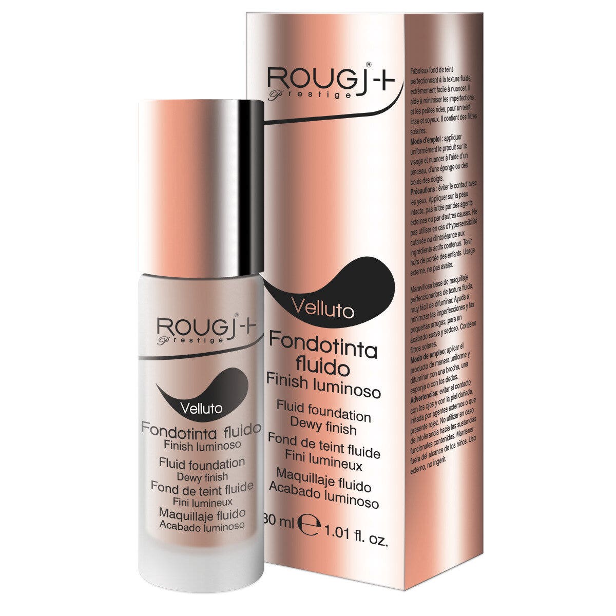 Rougj Prestige Velvet Base de Maquillaje Fluida 05 Sun Touch 30ml-1