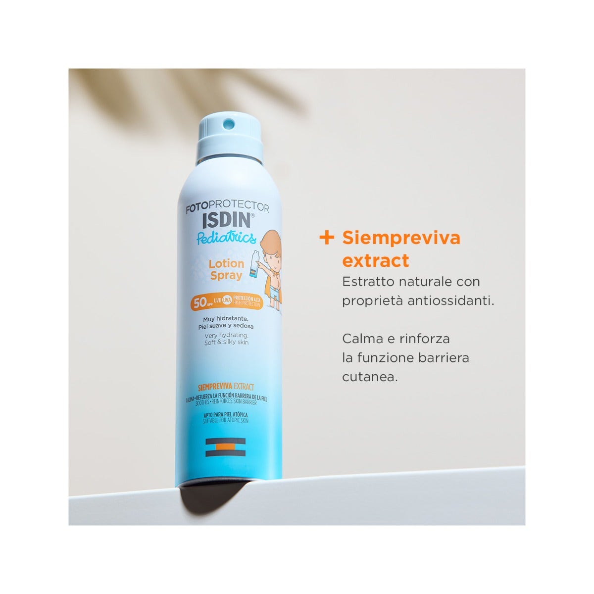 Isdin Fotoprotector Loción Spray Pediatría Corporal SPF50 250ml-4