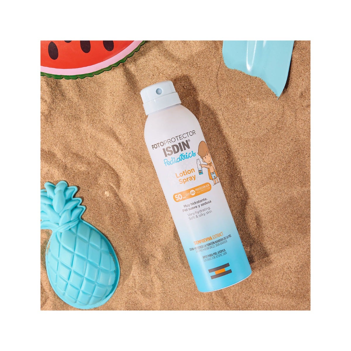 Isdin Fotoprotector Loción Spray Pediatría Corporal SPF50 250ml-8