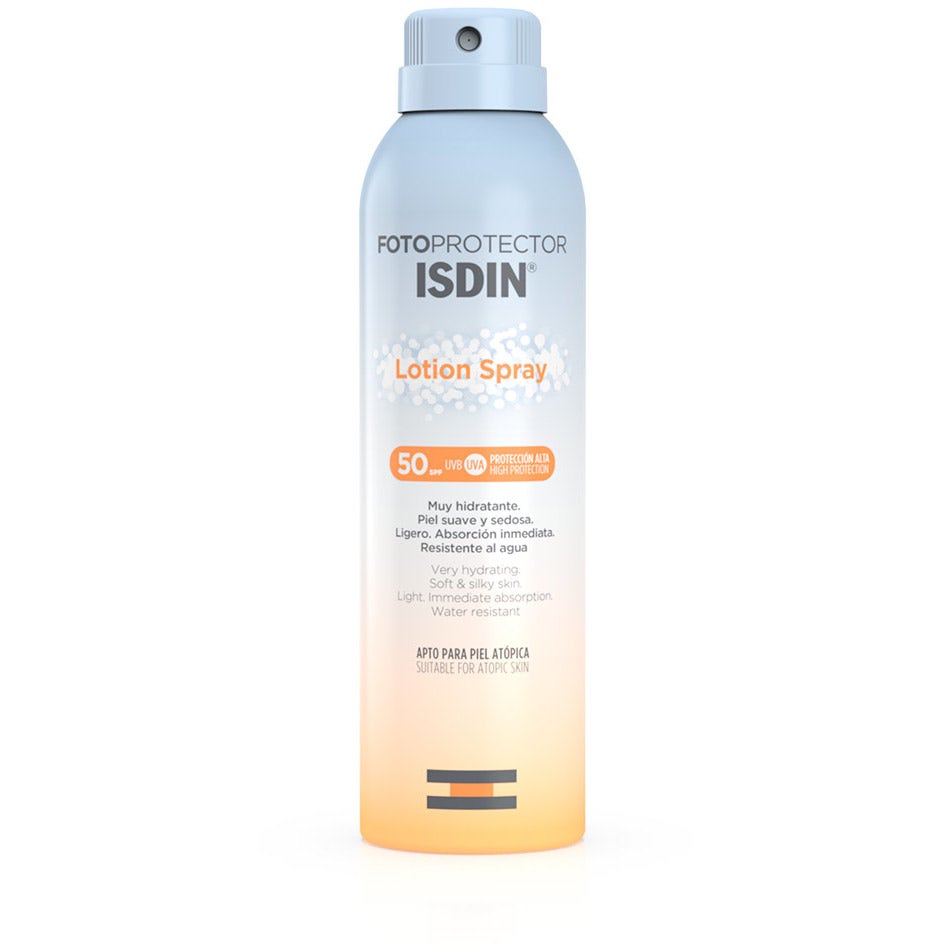 Isdin Fotoprotector Loción Spray Leche Corporal Hidratante SPF50 250ml-2