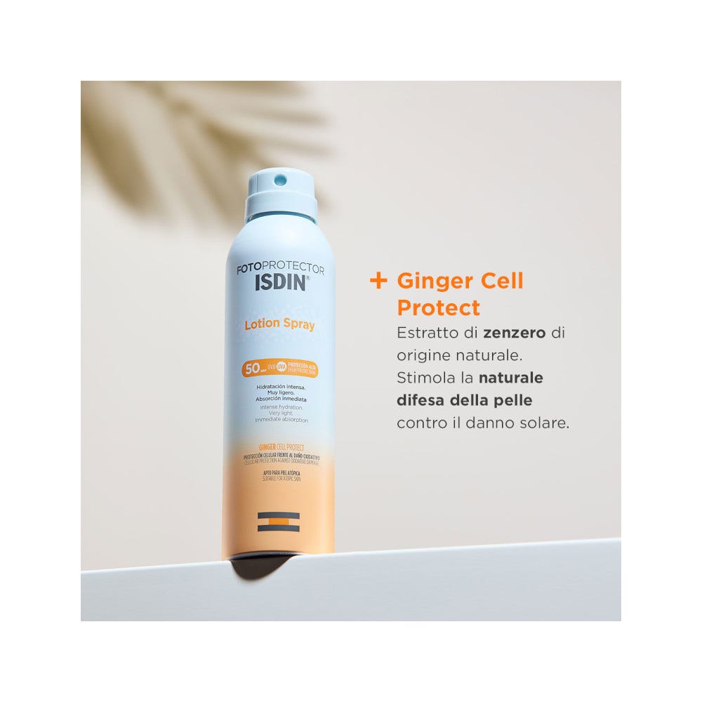 Isdin Fotoprotector Loción Spray Leche Corporal Hidratante SPF50 250ml-3