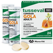 Marco Viti Tusseval Garganta Adultos 24 Comprimidos-1