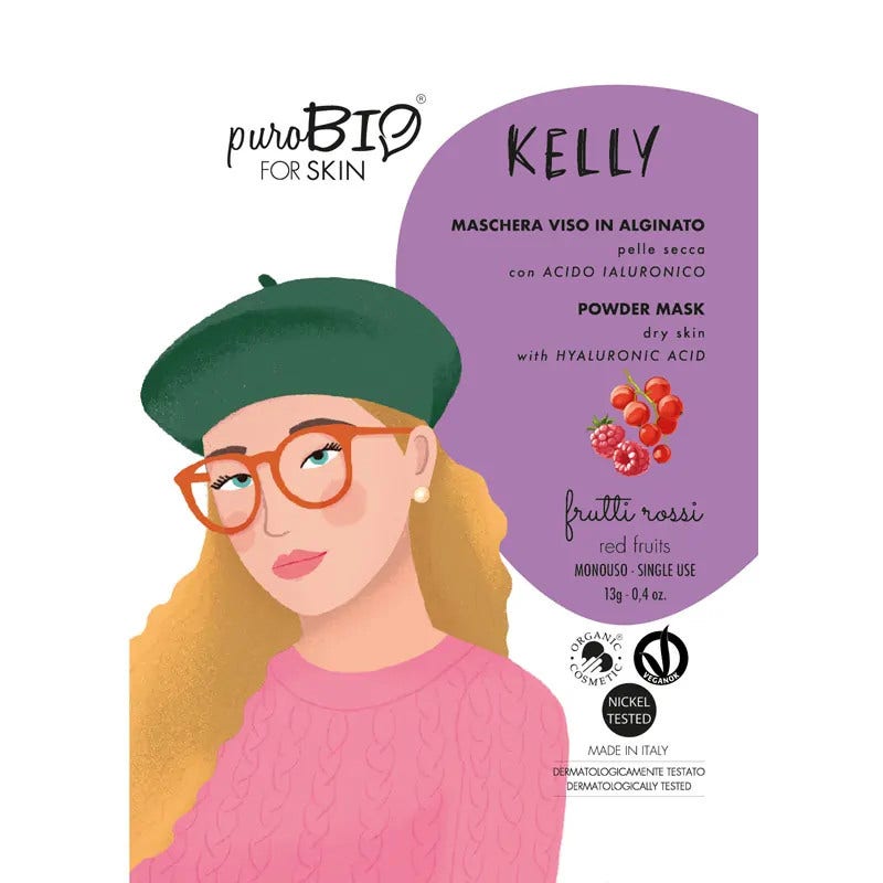 Purobio Para La Piel Mascarilla Kelly 09 Perfume Frutos Rojos 13g-2