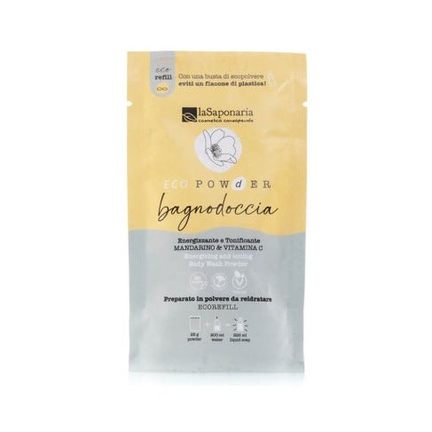 La Saponaria Jabón Corporal en Polvo Mandarina y Vitamina C 25g-2