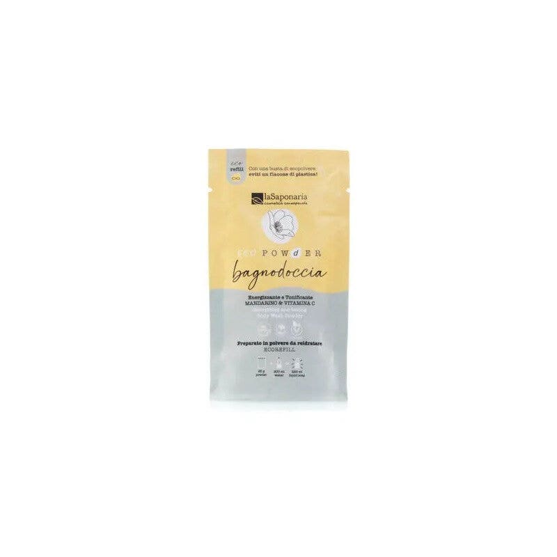 La Saponaria Jabón Corporal en Polvo Mandarina y Vitamina C 25g-1