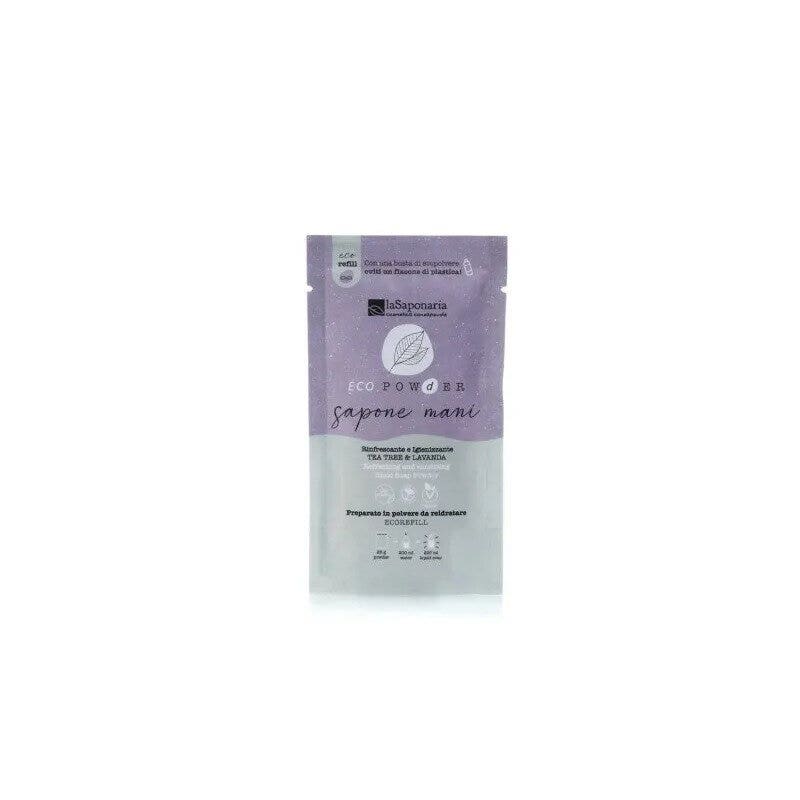 La Saponaria Jabón de Manos en Polvo Árbol de Té y Lavanda 25g-1