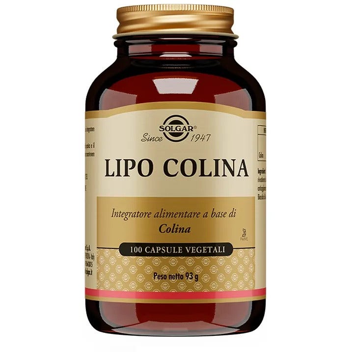 Solgar Lipo Colina 100 Cápsulas Vegetales-2
