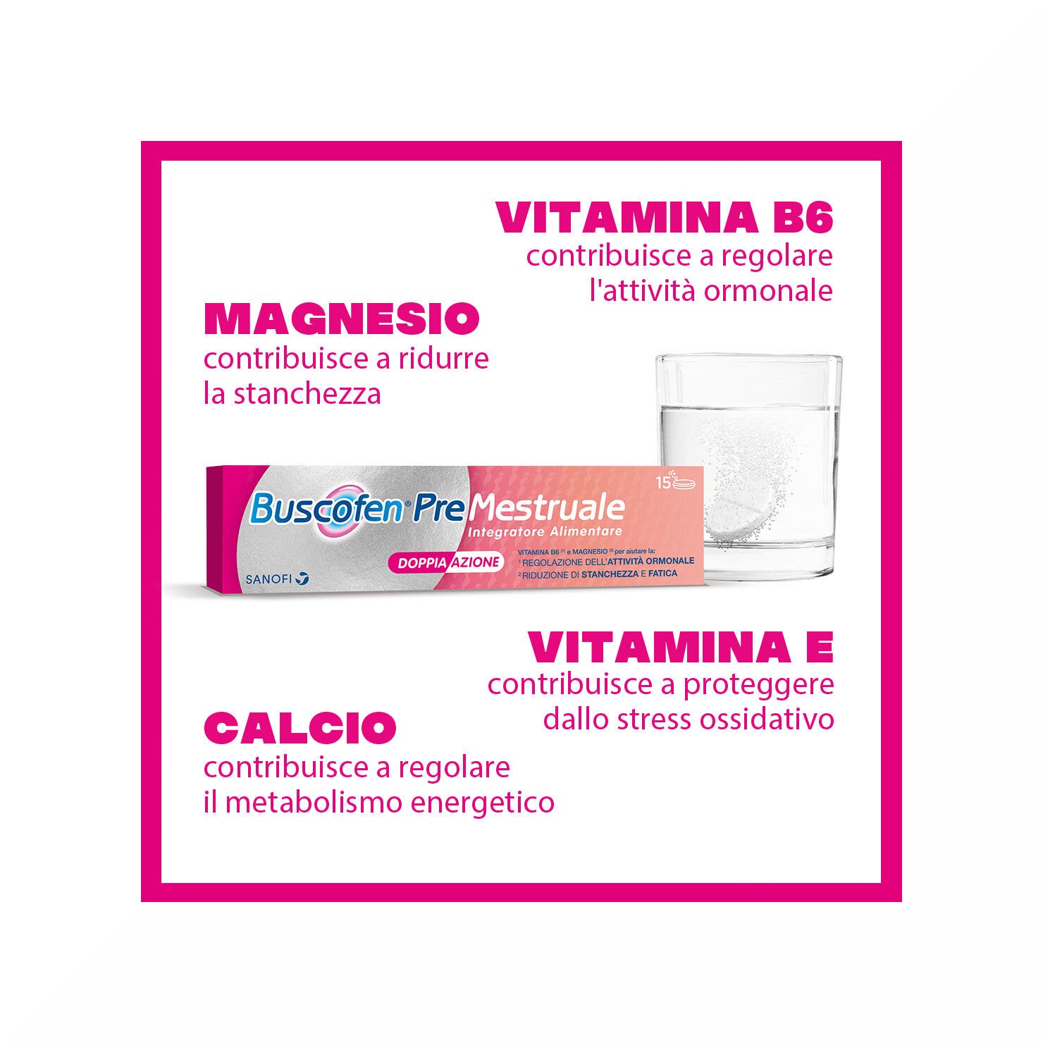 Buscofen Suplemento Mujer Premenstrual 15 Comprimidos Efervescentes-9