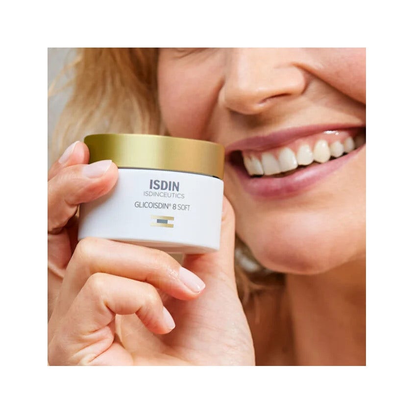 Isdin Isdinceutics Glicoisdin 8 Crema Facial Exfoliante Suave 50ml-2