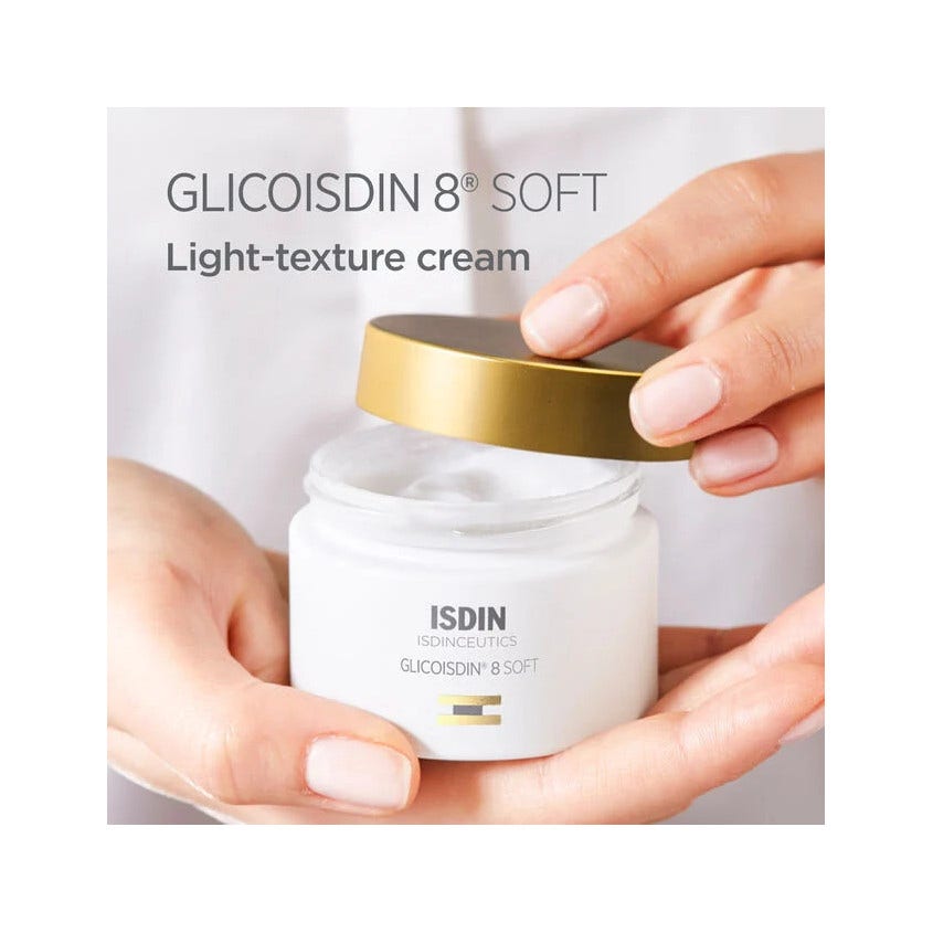 Isdin Isdinceutics Glicoisdin 8 Crema Facial Exfoliante Suave 50ml-3