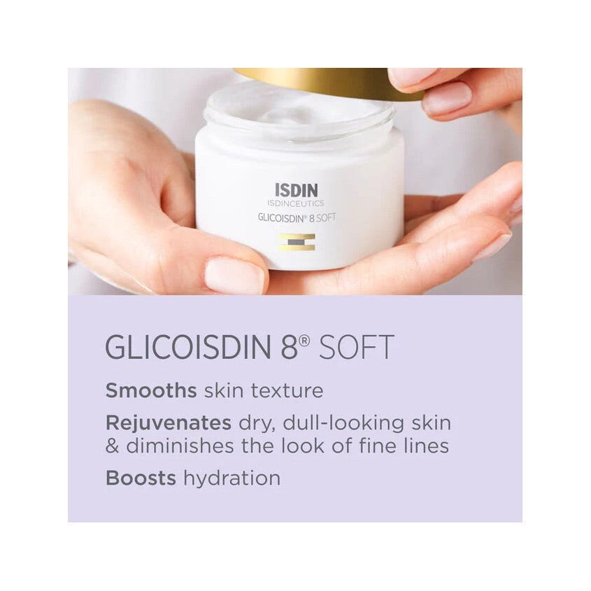 Isdin Isdinceutics Glicoisdin 8 Crema Facial Exfoliante Suave 50ml-4