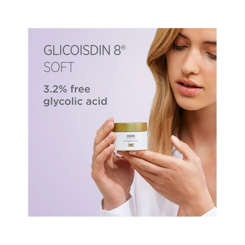 Isdin Isdinceutics Glicoisdin 8 Crema Facial Exfoliante Suave 50ml-5