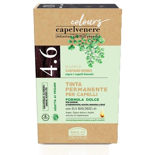 Helan Maidenhair Tinte Capilar 4,6N Castaño Rojizo-3