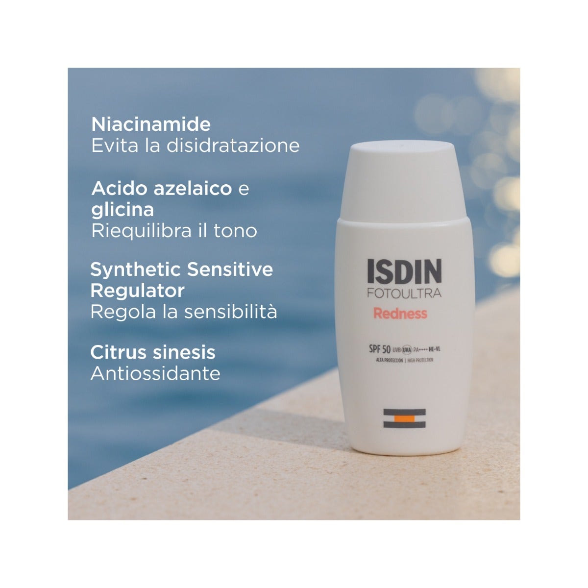 Isdin Foto Ultra Rojeces SPF50 Fotoprotección Facial 50ml-6