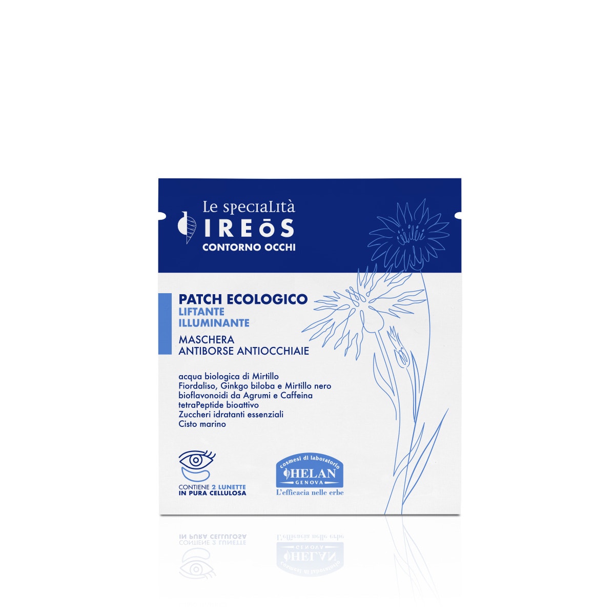 Helan Ireos Contorno de Ojos Ecológico Lifting Iluminador 2 Parches-1
