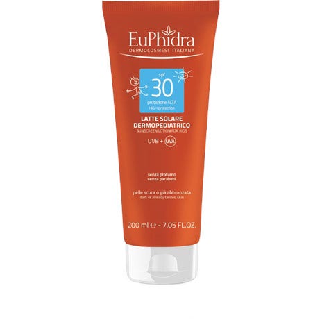 Euphidra Kaleido Uv System Leche Solar Dermopediátrica SPF30 200ml-1