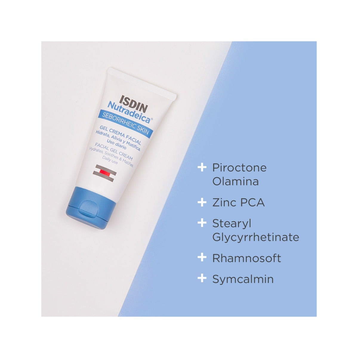 Isdin Nutradeica Gel Crema Rostro Piel Seborreica 50ml-5