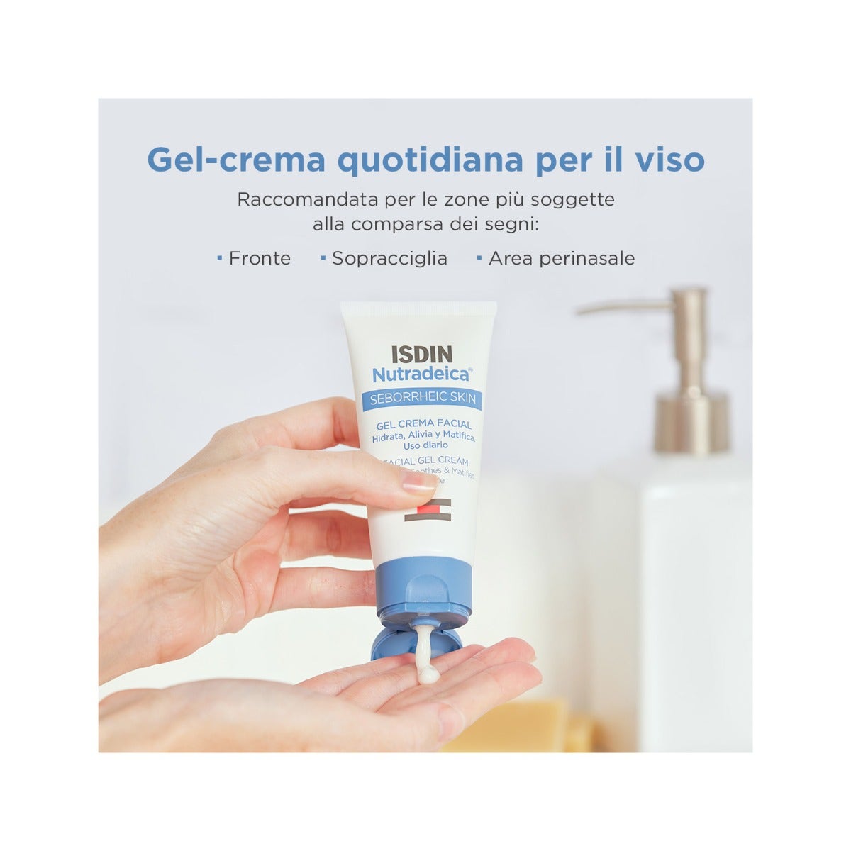 Isdin Nutradeica Gel Crema Rostro Piel Seborreica 50ml-7