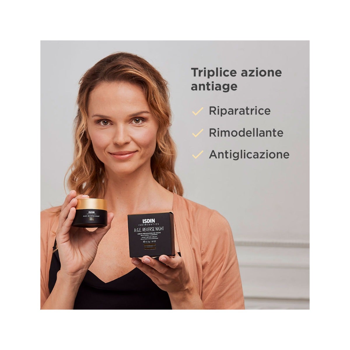 Isdin Isdinceutics Age Reverse Night Crema Facial 50ml-7