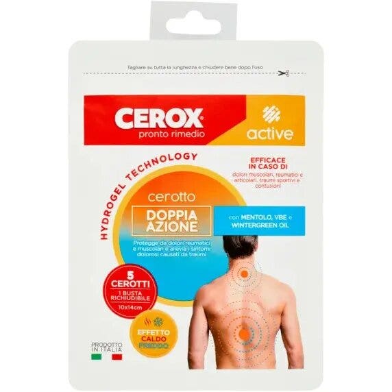 Cerox Active Apósitos Doble Acción 5 Piezas-4
