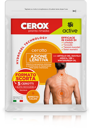Cerox Active Parche Acción Calmante 5 Piezas-2