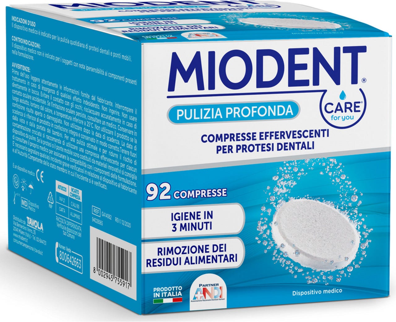 Miodent Mesa 92 Comprimidos-3