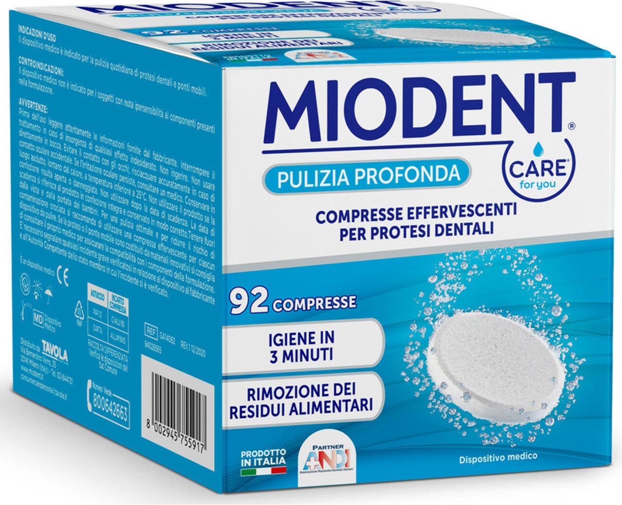 Miodent Mesa 92 Comprimidos-1