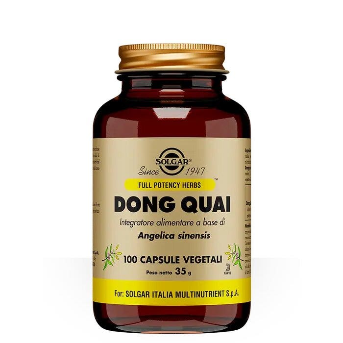 Solgar Dong Quai 100 Cápsulas Vegetales-3