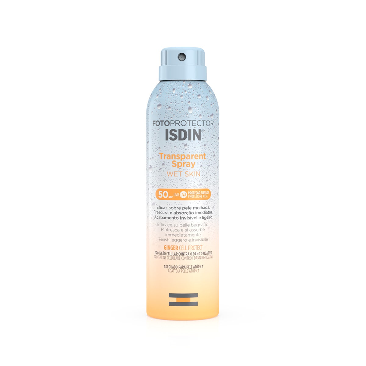 Isdin Fotoprotector Corporal Transparente Piel Mojada SPF50 250ml-1