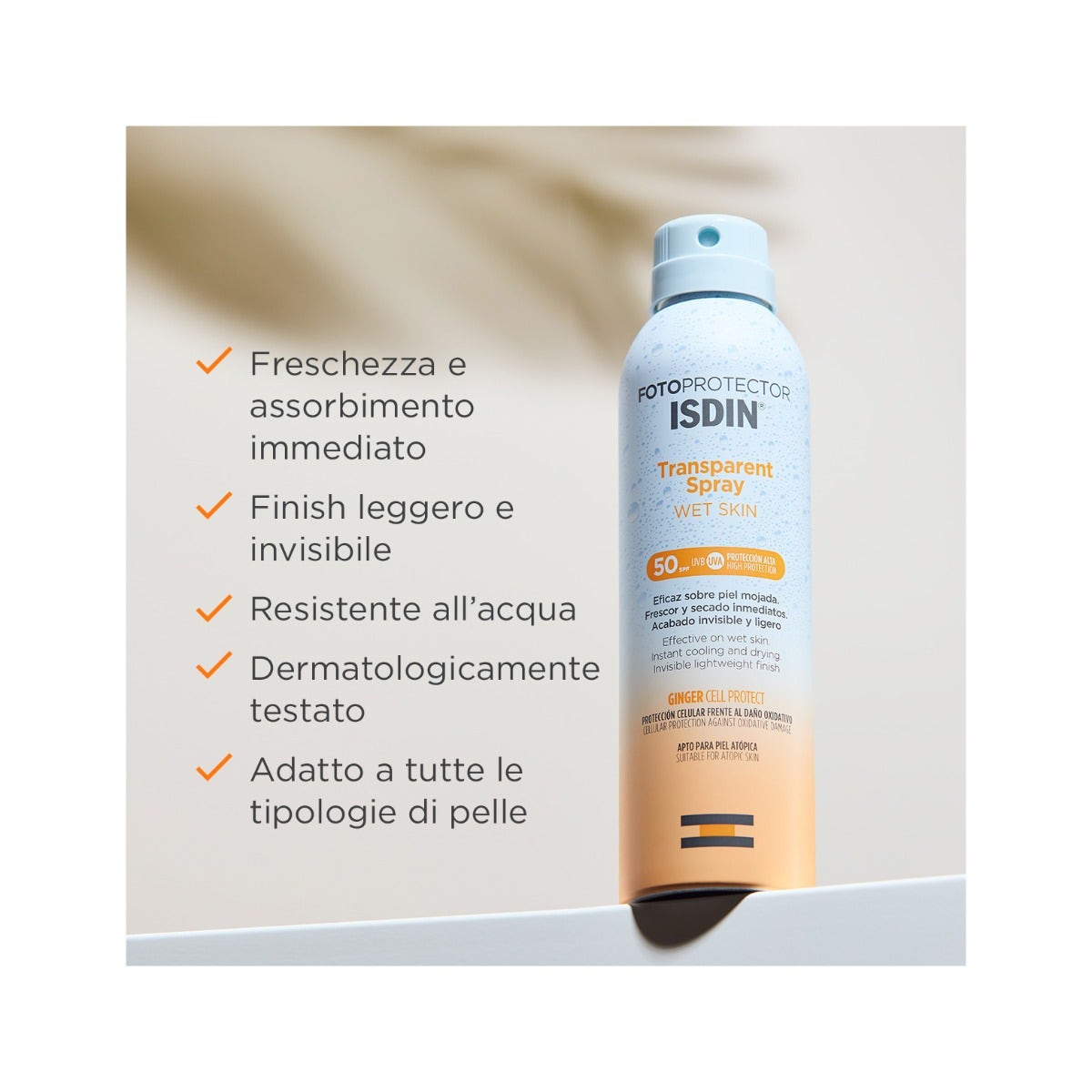Isdin Fotoprotector Corporal Transparente Piel Mojada SPF50 250ml-4