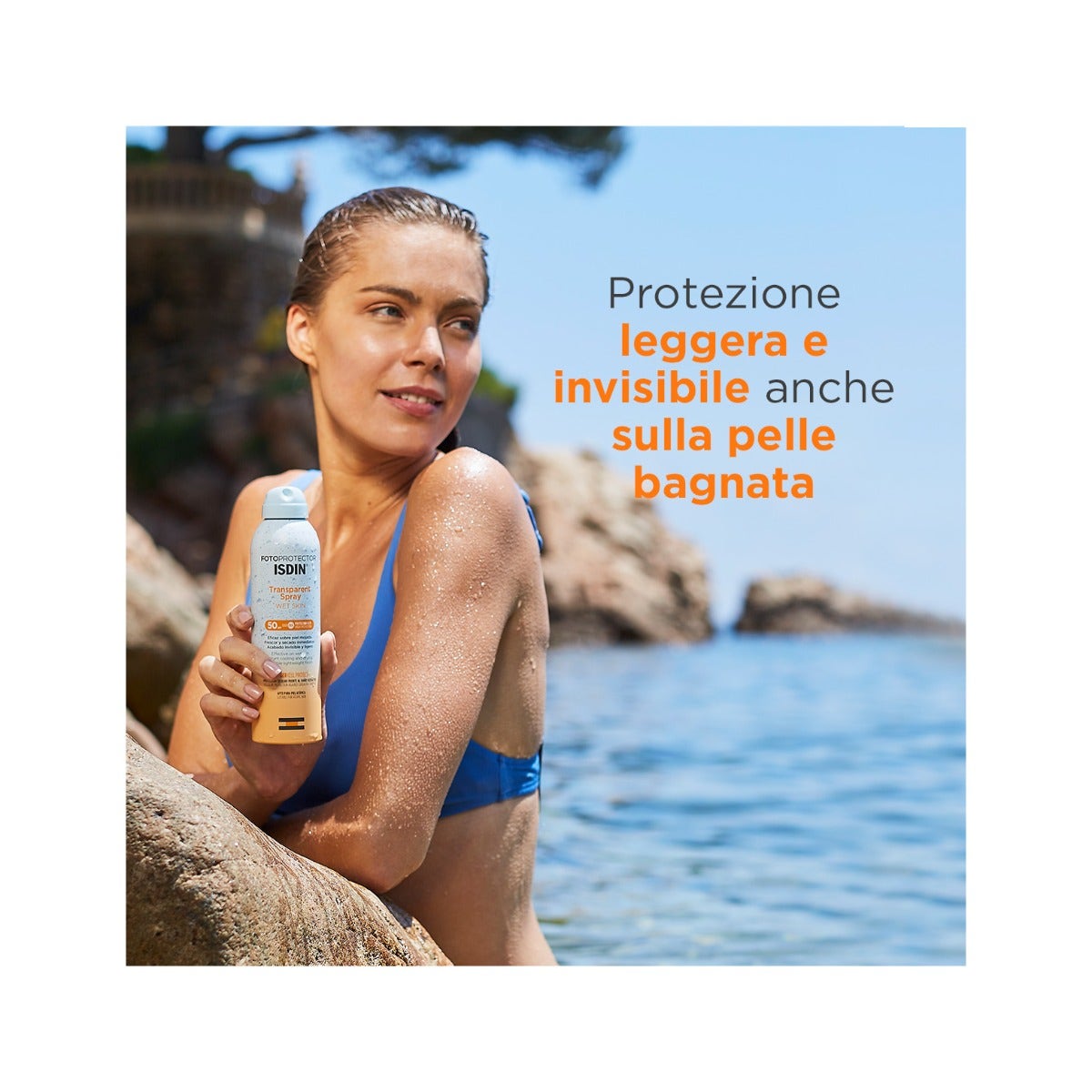 Isdin Fotoprotector Corporal Transparente Piel Mojada SPF50 250ml-6
