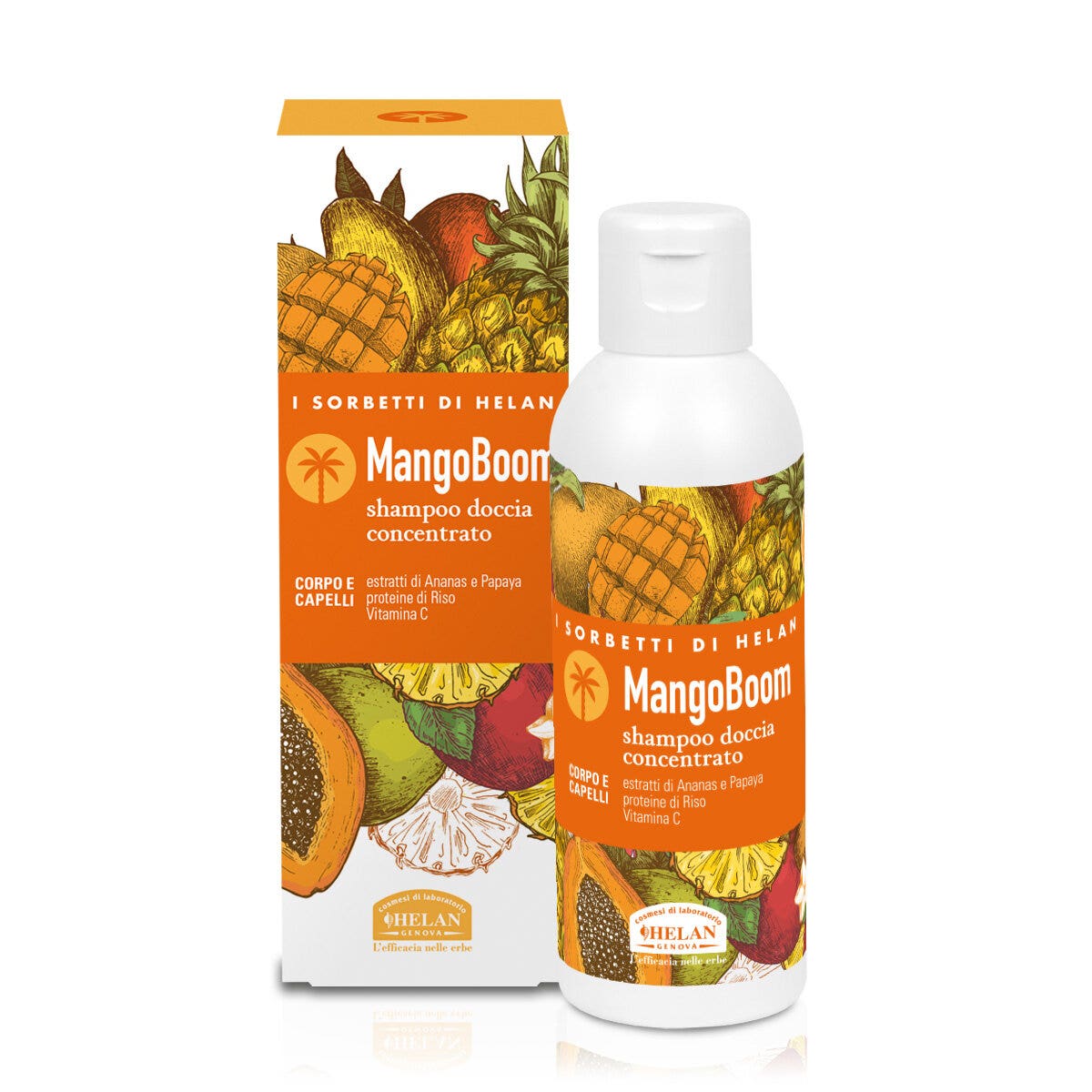 Helan Sorbets MangoBoom Champú de Ducha Concentrado 150ml-1