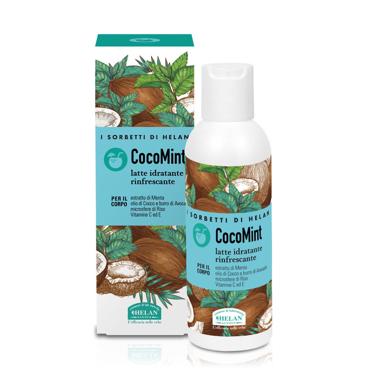 Helan CocoMint Sorbets Leche Hidratante Refrescante 150ml-1