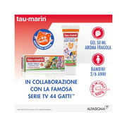 Taumarin Bebé Pasta Dentífrica Sabor Fresa 44 Gatos 2-6 Años 50ml-7