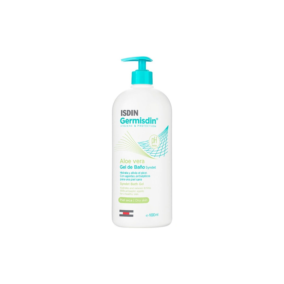 Isdin Germisdin Aloe Vera Higiene Corporal Diaria 1 Litro-2