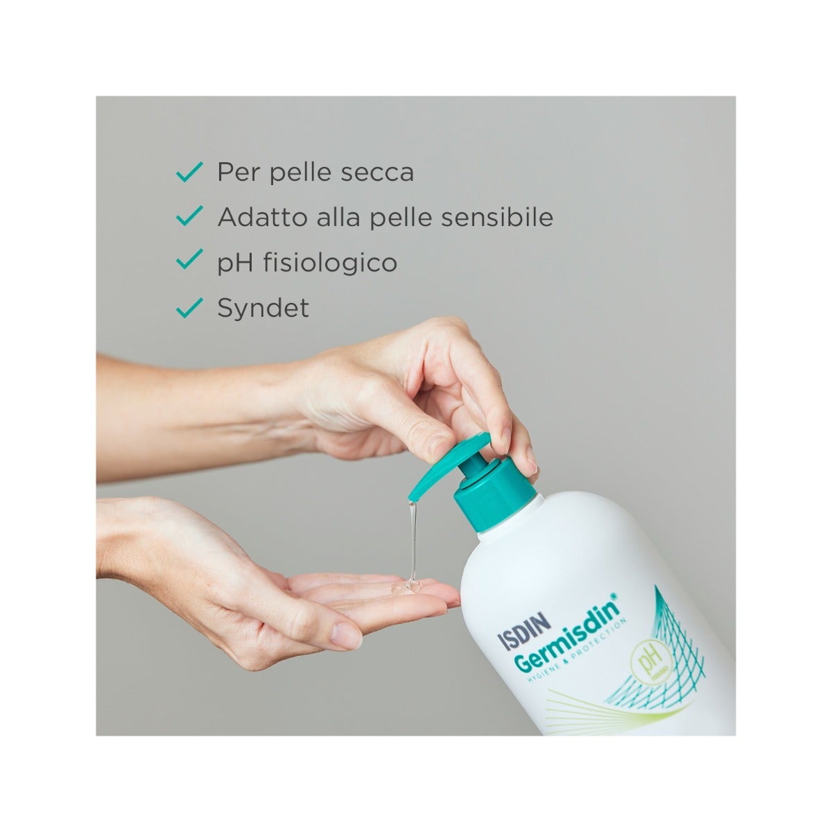 Isdin Germisdin Aloe Vera Higiene Corporal Diaria 1 Litro-5