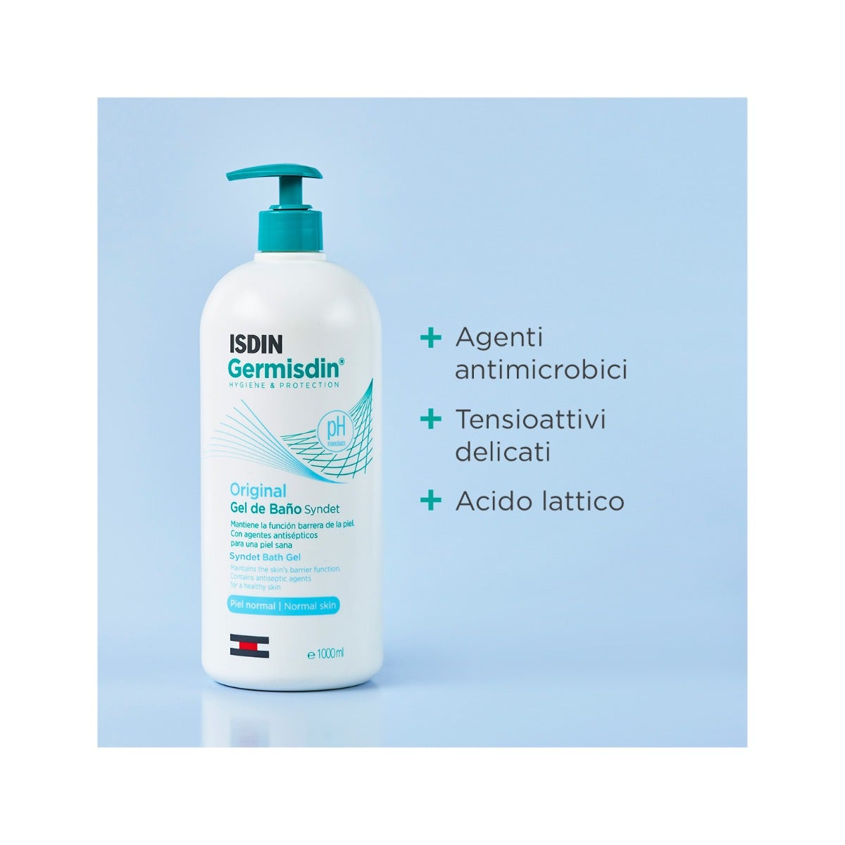 Isdin Germisdin Higiene Corporal Diaria 1 Litro-4