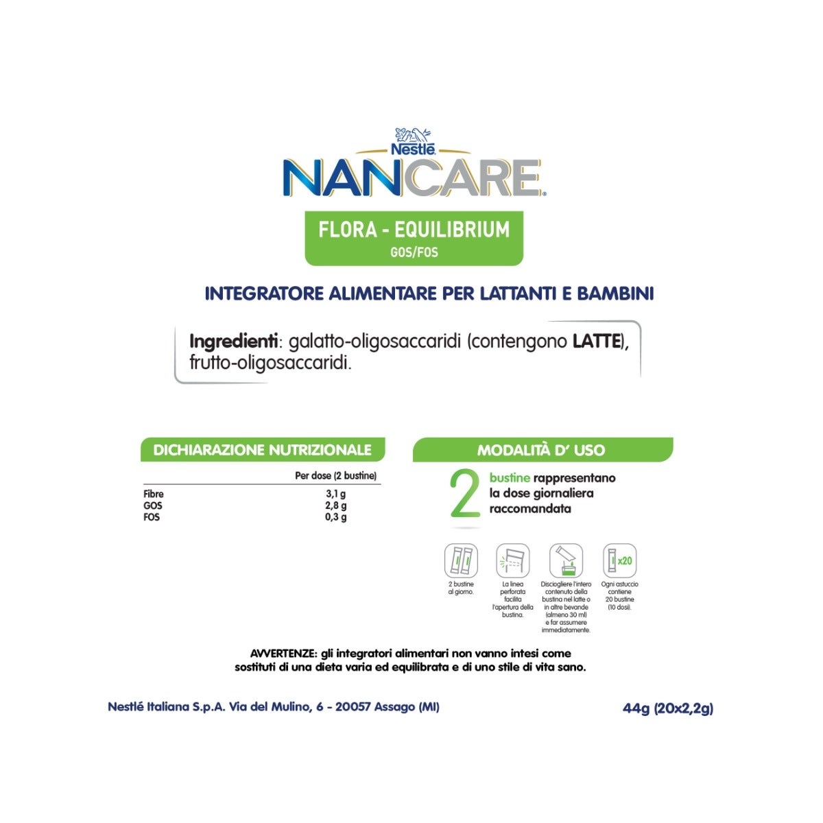 Nestlè Nancare Flora Equilibrium 20 Sobres-4