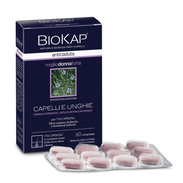 Biokap Anticaida Mile Strong Mujer Con Tricofoltil 60 Comprimidos-1