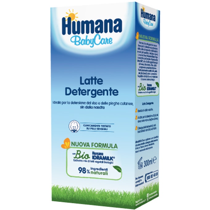 Humana Baby Care Leche Limpiadora 300ml-2