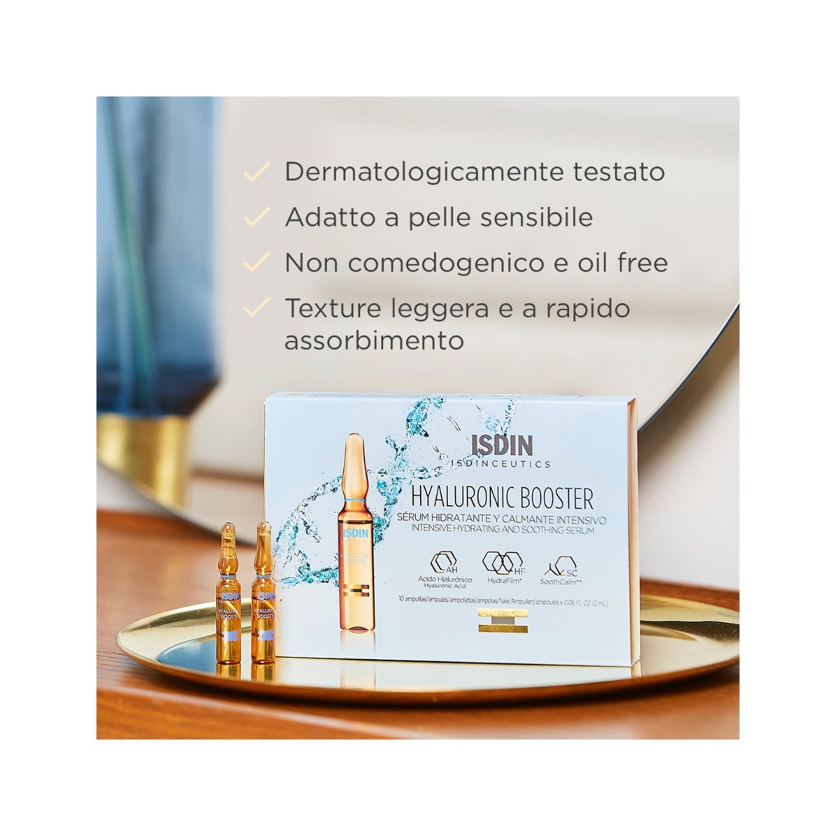 Isdin Isdinceutics Concentrado Hialuronico Booster 10 Viales-6
