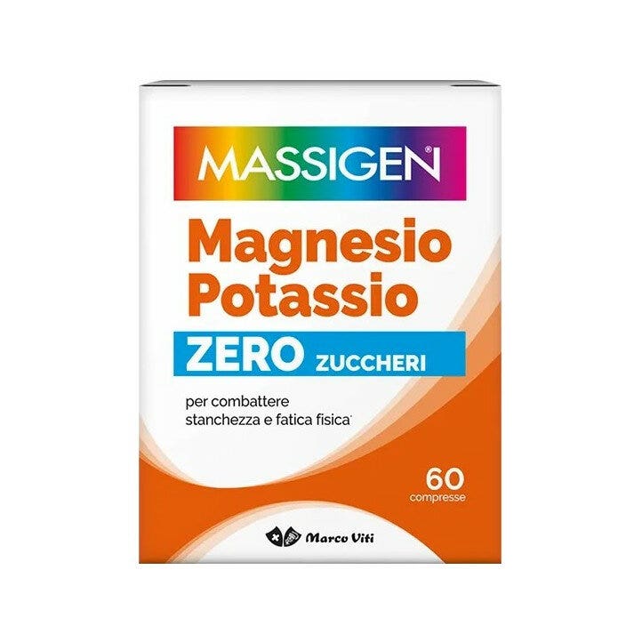 Massigen Magnesio Y Potasio Sin Azúcar 60 Comprimidos-5