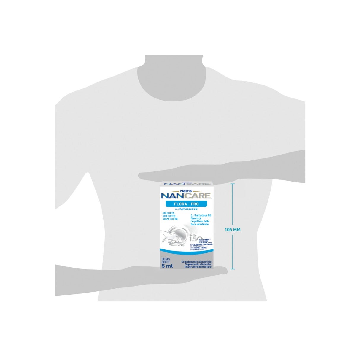 Nestlé 'Nancare Flora Pro Gotas 5ml-8