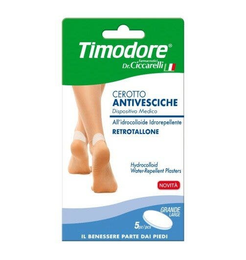 Timodore Apósito Talón Retro Anti-Ampollas 5 Piezas-2