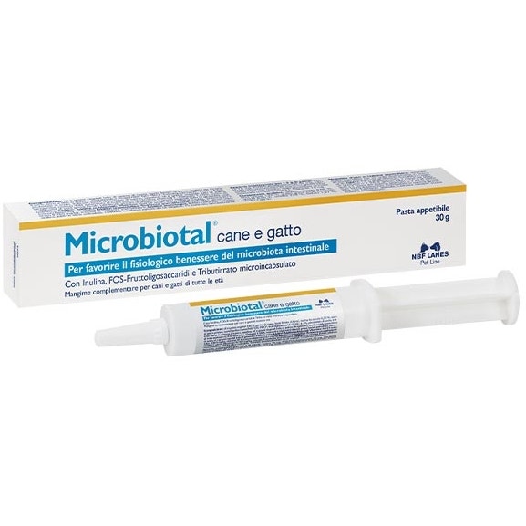 Nbf Lanes Pasta Microbiotal Pienso Complementario Perro/Gato 30g-1
